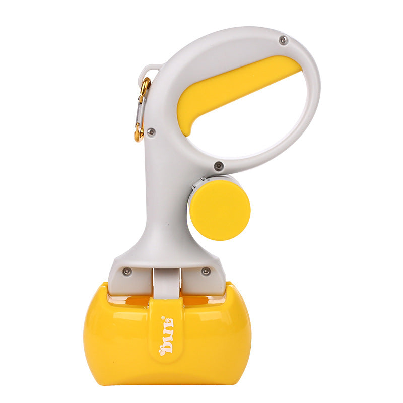 2-in-1 Portable Pet Waste Picker Upper with Bag Holder
